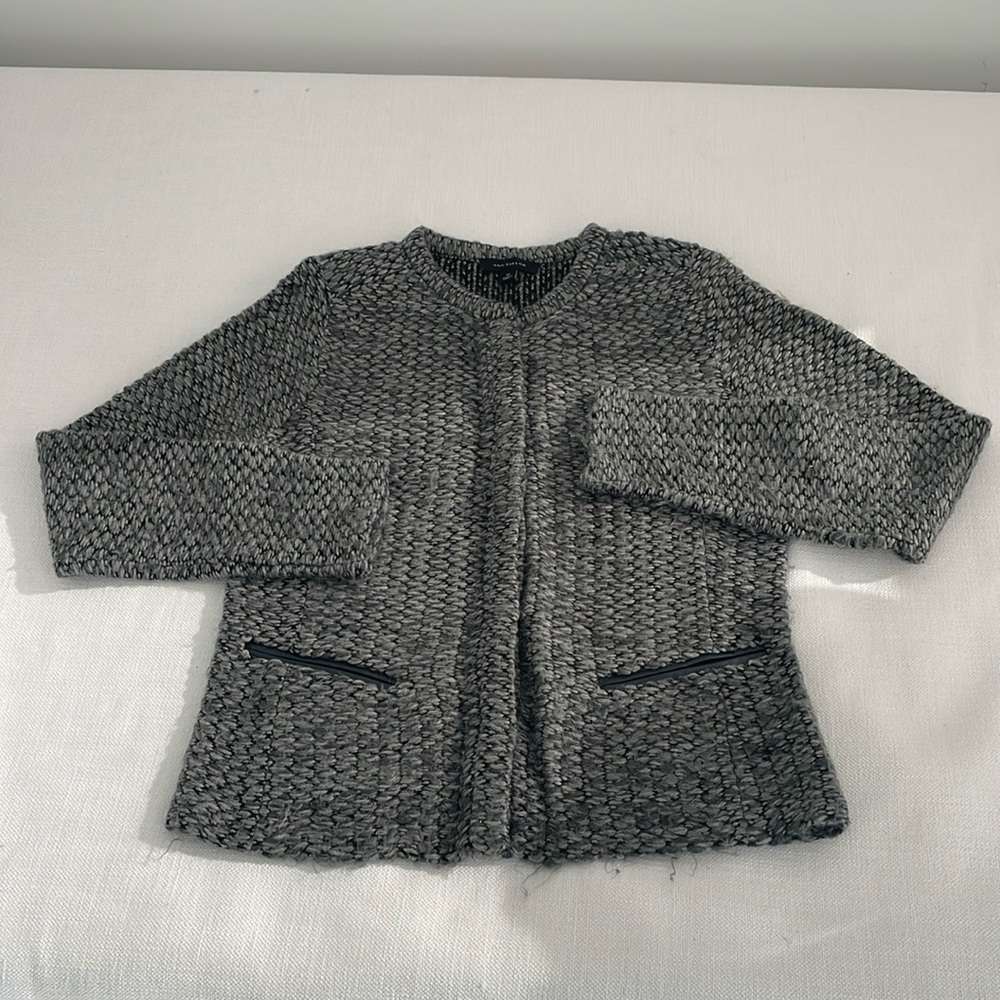 Ann Taylor knit sweater jacket